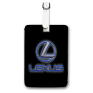 Onyourcases Lexus Custom Luggage Tags Personalized Name Brand PU Leather Luggage Tag With Strap Awesome Baggage Hanging Suitcase Bag Tags Top Name ID Labels Travel Bag Accessories