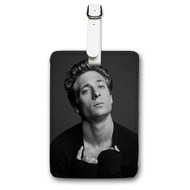 Onyourcases Lip Gallagher Custom Luggage Tags Personalized Name Brand PU Leather Luggage Tag With Strap Awesome Baggage Hanging Suitcase Bag Tags Top Name ID Labels Travel Bag Accessories