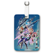 Onyourcases Macross Delta Custom Luggage Tags Personalized Name Brand PU Leather Luggage Tag With Strap Awesome Baggage Hanging Suitcase Bag Tags Top Name ID Labels Travel Bag Accessories
