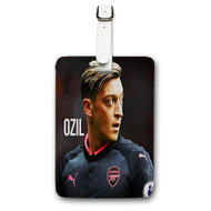 Onyourcases Mesut zil Custom Luggage Tags Personalized Name Brand PU Leather Luggage Tag With Strap Awesome Baggage Hanging Suitcase Bag Tags Top Name ID Labels Travel Bag Accessories