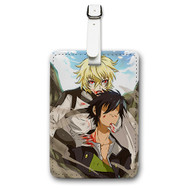 Onyourcases Mika Yuu Owari no Seraph Custom Luggage Tags Personalized Name Brand PU Leather Luggage Tag With Strap Awesome Baggage Hanging Suitcase Bag Tags Top Name ID Labels Travel Bag Accessories