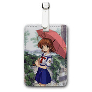 Onyourcases Nagisa Furukawa Clannad After Story Custom Luggage Tags Personalized Name Brand PU Leather Luggage Tag With Strap Awesome Baggage Hanging Suitcase Bag Tags Top Name ID Labels Travel Bag Accessories