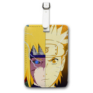 Onyourcases Naruto and Minato Custom Luggage Tags Personalized Name Brand PU Leather Luggage Tag With Strap Awesome Baggage Hanging Suitcase Bag Tags Top Name ID Labels Travel Bag Accessories