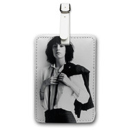 Onyourcases Patti Smith Custom Luggage Tags Personalized Name Brand PU Leather Luggage Tag With Strap Awesome Baggage Hanging Suitcase Bag Tags Top Name ID Labels Travel Bag Accessories