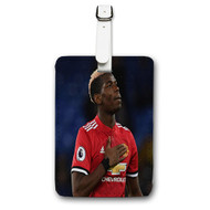 Onyourcases Paul Pogba Custom Luggage Tags Personalized Name Brand PU Leather Luggage Tag With Strap Awesome Baggage Hanging Suitcase Bag Tags Top Name ID Labels Travel Bag Accessories