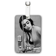 Onyourcases PJ Harvey Custom Luggage Tags Personalized Name Brand PU Leather Luggage Tag With Strap Awesome Baggage Hanging Suitcase Bag Tags Top Name ID Labels Travel Bag Accessories