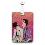 Onyourcases Pretty Odd Ryden Custom Luggage Tags Personalized Name Brand PU Leather Luggage Tag With Strap Awesome Baggage Hanging Suitcase Bag Tags Top Name ID Labels Travel Bag Accessories