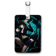 Onyourcases Psycho Pass Custom Luggage Tags Personalized Name Brand PU Leather Luggage Tag With Strap Awesome Baggage Hanging Suitcase Bag Tags Top Name ID Labels Travel Bag Accessories