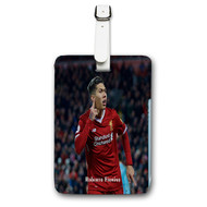Onyourcases Roberto Firmino Custom Luggage Tags Personalized Name Brand PU Leather Luggage Tag With Strap Awesome Baggage Hanging Suitcase Bag Tags Top Name ID Labels Travel Bag Accessories