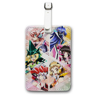 Onyourcases Symphogear GX Custom Luggage Tags Personalized Name Brand PU Leather Luggage Tag With Strap Awesome Baggage Hanging Suitcase Bag Tags Top Name ID Labels Travel Bag Accessories