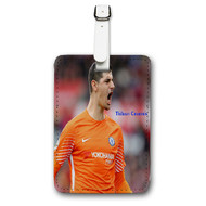 Onyourcases Thibaut Courtois Custom Luggage Tags Personalized Name Brand PU Leather Luggage Tag With Strap Awesome Baggage Hanging Suitcase Bag Tags Top Name ID Labels Travel Bag Accessories