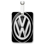 Onyourcases Volkswagen Custom Luggage Tags Personalized Name Brand PU Leather Luggage Tag With Strap Awesome Baggage Hanging Suitcase Bag Tags Top Name ID Labels Travel Bag Accessories