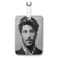 Onyourcases Young Stalin Joseph Custom Luggage Tags Personalized Name Brand PU Leather Luggage Tag With Strap Awesome Baggage Hanging Suitcase Bag Tags Top Name ID Labels Travel Bag Accessories