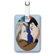 Onyourcases Yuri on Ice 2 Custom Luggage Tags Personalized Name Brand PU Leather Luggage Tag With Strap Awesome Baggage Hanging Suitcase Bag Tags Top Name ID Labels Travel Bag Accessories