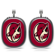 Onyourcases Arizona Coyotes NHL Art Custom AirPods Max Case Cover Personalized Transparent TPU Shockproof Smart Protective Cover Shock-proof Dust-proof Slim Accessories Compatible with AirPods Max