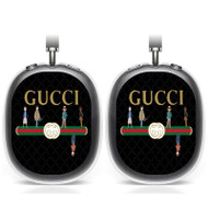 Onyourcases Gucci Stranger Things Custom AirPods Max Case Cover Personalized Transparent TPU Shockproof Smart Protective Cover Shock-proof Dust-proof Slim Accessories Compatible with AirPods Max
