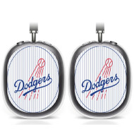 Onyourcases LA Dodgers MLB Custom AirPods Max Case Cover Personalized Transparent TPU Shockproof Smart Protective Cover Shock-proof Dust-proof Slim Accessories Compatible with AirPods Max