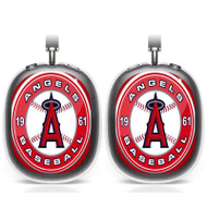 Onyourcases Los Angeles Angels MLB Custom AirPods Max Case Cover Personalized Transparent TPU Shockproof Smart Protective Cover Shock-proof Dust-proof Slim Accessories Compatible with AirPods Max