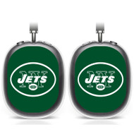 Onyourcases New York Jets NFL Art Custom AirPods Max Case Cover Personalized Transparent TPU Shockproof Smart Protective Cover Shock-proof Dust-proof Slim Accessories Compatible with AirPods Max