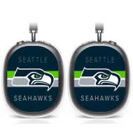 Onyourcases seattle seahawks Custom AirPods Max Case Cover Personalized Transparent TPU Shockproof Smart Protective Cover Shock-proof Dust-proof Slim Accessories Compatible with AirPods Max