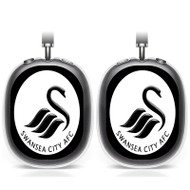 Onyourcases Swansea City FC Custom AirPods Max Case Cover Personalized Transparent TPU Shockproof Smart Protective Cover Shock-proof Dust-proof Slim Accessories Compatible with AirPods Max