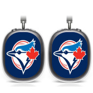 Onyourcases Toronto Blue Jays MLB Custom AirPods Max Case Cover Personalized Transparent TPU Shockproof Smart Protective Cover Shock-proof Dust-proof Slim Accessories Compatible with AirPods Max