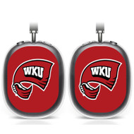 Onyourcases Western Kentucky Hilltoppers Custom AirPods Max Case Cover Personalized Transparent TPU Shockproof Smart Protective Cover Shock-proof Dust-proof Slim Accessories Compatible with AirPods Max