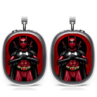 Onyourcases Batpool Batman Deadpool Custom AirPods Max Case Cover New Personalized Transparent TPU Shockproof Smart Protective Cover Shock-proof Dust-proof Slim Accessories Compatible with AirPods Max