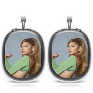 Onyourcases Custom Ariana Grande Custom AirPods Max Case Cover New Personalized Transparent TPU Shockproof Smart Protective Cover Shock-proof Dust-proof Slim Accessories Compatible with AirPods Max