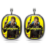 Onyourcases Cyberpunk 2077 Custom AirPods Max Case Cover New Personalized Transparent TPU Shockproof Smart Protective Cover Shock-proof Dust-proof Slim Accessories Compatible with AirPods Max
