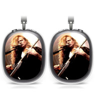 Onyourcases Dave Mustaine Megadeth Custom AirPods Max Case Cover New Personalized Transparent TPU Shockproof Smart Protective Cover Shock-proof Dust-proof Slim Accessories Compatible with AirPods Max