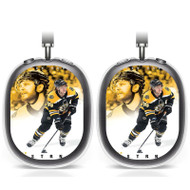 Onyourcases David Pastrn k Boston Bruins NHL Custom AirPods Max Case Cover New Personalized Transparent TPU Shockproof Smart Protective Cover Shock-proof Dust-proof Slim Accessories Compatible with AirPods Max