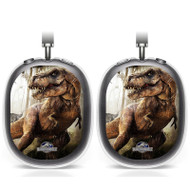 Onyourcases Jurassic World T Rex Custom AirPods Max Case Cover New Personalized Transparent TPU Shockproof Smart Protective Cover Shock-proof Dust-proof Slim Accessories Compatible with AirPods Max