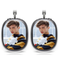 Onyourcases Troye Sivan Custom AirPods Max Case Cover New Personalized Transparent TPU Shockproof Smart Protective Cover Shock-proof Dust-proof Slim Accessories Compatible with AirPods Max