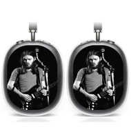 Onyourcases Young David Gilmour Custom AirPods Max Case Cover New Personalized Transparent TPU Shockproof Smart Protective Cover Shock-proof Dust-proof Slim Accessories Compatible with AirPods Max