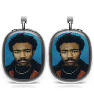 Onyourcases Childish Gambino Donald Glover Custom AirPods Max Case Cover Art Personalized Transparent TPU Shockproof Smart Protective Cover Shock-proof Dust-proof Slim Accessories Compatible with AirPods Max