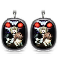 Onyourcases Death Note Anime Custom AirPods Max Case Cover Art Personalized Transparent TPU Shockproof Smart Protective Cover Shock-proof Dust-proof Slim Accessories Compatible with AirPods Max