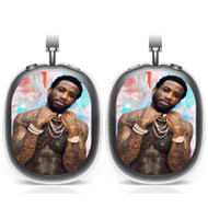 Onyourcases Gucci Mane Custom AirPods Max Case Cover Art Personalized Transparent TPU Shockproof Smart Protective Cover Shock-proof Dust-proof Slim Accessories Compatible with AirPods Max