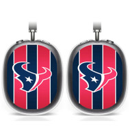 Onyourcases Houston Texans NFL Custom AirPods Max Case Cover Art Personalized Transparent TPU Shockproof Smart Protective Cover Shock-proof Dust-proof Slim Accessories Compatible with AirPods Max