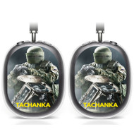 Onyourcases Rainbow Six Siege Tachanka Custom AirPods Max Case Cover Art Personalized Transparent TPU Shockproof Smart Protective Cover Shock-proof Dust-proof Slim Accessories Compatible with AirPods Max