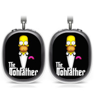Onyourcases Homer Simpson Godfather Custom AirPods Max Case Cover Personalized New Transparent TPU Shockproof Smart Protective Cover Shock-proof Dust-proof Slim Accessories Compatible with AirPods Max