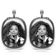 Onyourcases Janet Jackson Custom AirPods Max Case Cover Personalized New Transparent TPU Shockproof Smart Protective Cover Shock-proof Dust-proof Slim Accessories Compatible with AirPods Max