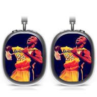Onyourcases Kobe Bryant Custom AirPods Max Case Cover Personalized New Transparent TPU Shockproof Smart Protective Cover Shock-proof Dust-proof Slim Accessories Compatible with AirPods Max