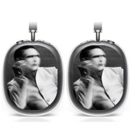 Onyourcases Marilyn Manson Third Day of A Seven Day Binge Custom AirPods Max Case Cover Personalized New Transparent TPU Shockproof Smart Protective Cover Shock-proof Dust-proof Slim Accessories Compatible with AirPods Max