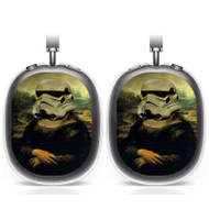 Onyourcases Stormtrooper Monalisa Custom AirPods Max Case Cover Personalized New Transparent TPU Shockproof Smart Protective Cover Shock-proof Dust-proof Slim Accessories Compatible with AirPods Max