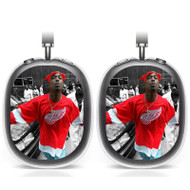 Onyourcases Tupac Shakur Red Wings T shirt Mens 2pac tee Custom AirPods Max Case Cover Personalized New Transparent TPU Shockproof Smart Protective Cover Shock-proof Dust-proof Slim Accessories Compatible with AirPods Max