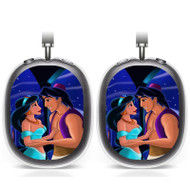 Onyourcases Aladdin and Jasmine Disney Love Night Custom AirPods Max Case Cover Personalized Trend Transparent TPU Shockproof Smart Protective Cover Shock-proof Dust-proof Slim Accessories Compatible with AirPods Max