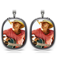 Onyourcases Kenny Chesney Guitar Custom AirPods Max Case Cover Personalized Trend Transparent TPU Shockproof Smart Protective Cover Shock-proof Dust-proof Slim Accessories Compatible with AirPods Max