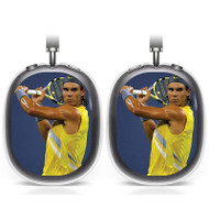 Onyourcases Rafael Nadal Tennis Custom AirPods Max Case Cover Personalized Trend Transparent TPU Shockproof Smart Protective Cover Shock-proof Dust-proof Slim Accessories Compatible with AirPods Max