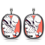 Onyourcases Saitama One Punch Man 2 Custom AirPods Max Case Cover Personalized Trend Transparent TPU Shockproof Smart Protective Cover Shock-proof Dust-proof Slim Accessories Compatible with AirPods Max